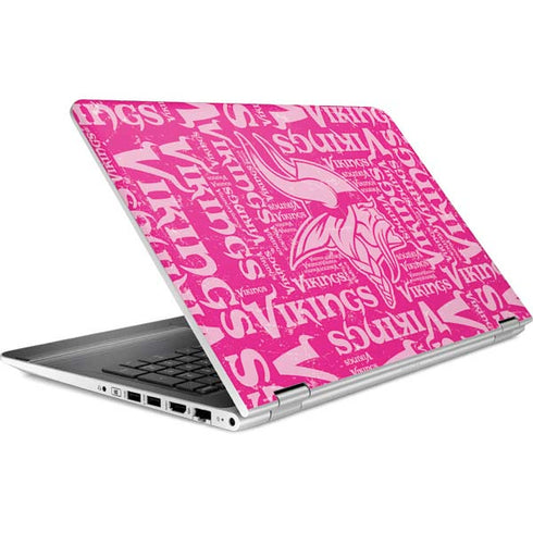 NFL Minnesota Vikings - Blast Pink HP Pavilion Skin